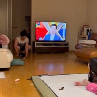 大きなぬいぐるみを見た貂ちゃん9