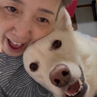 そっくりな笑顔も