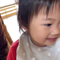 楽しそうにニコニコ♡
