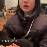 お姉ちゃんの表情に涙