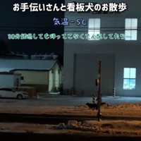 雪の上を全力疾走していた！！
