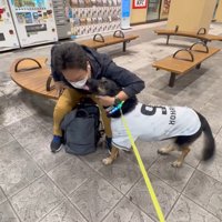 「おかえり」とペロペロ♡