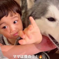 ママを取り合う星凪くん＆男の子4