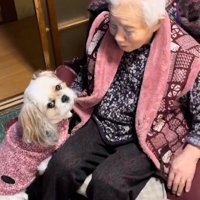 おばあちゃんと小梅ちゃん