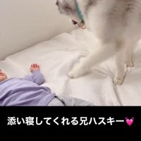 男の子に添い寝する星凪くん3