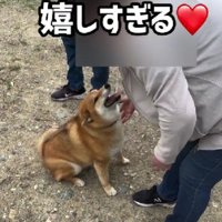 満面の笑みで再会を喜ぶ