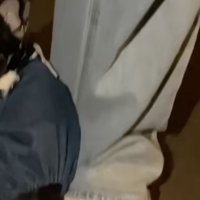 靴の上に何かいる…！？
