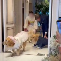 意気揚々と会場内へ♪
