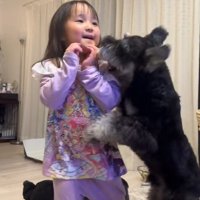 仲良しで微笑ましい♪
