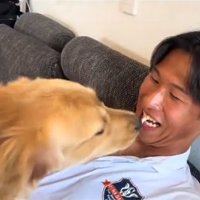 笑顔のお兄ちゃん