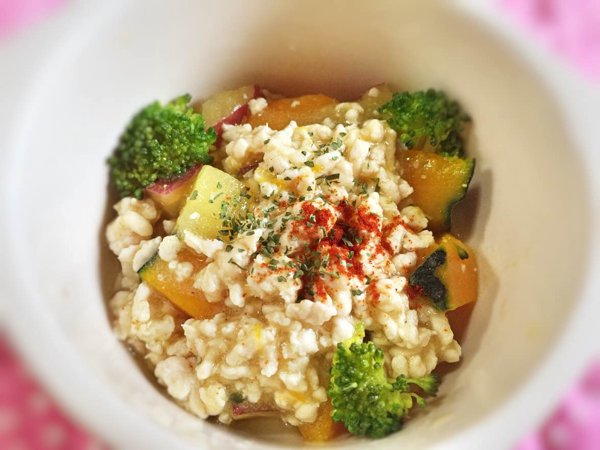 かぼちゃとさつまいもの鶏そぼろ煮♪