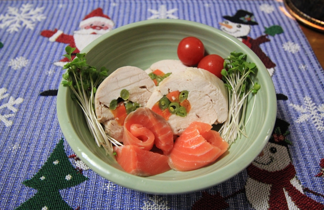 クリスマス☆チキンロール