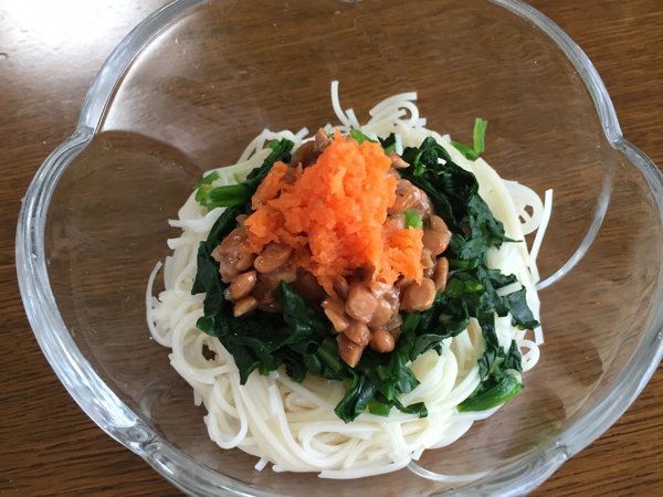 夏にぴったり栄養もバッチリ素麺