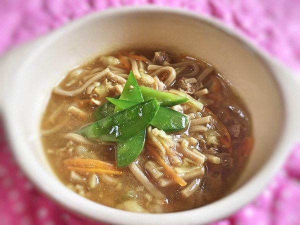 わんちゃん用カレー蕎麦♪