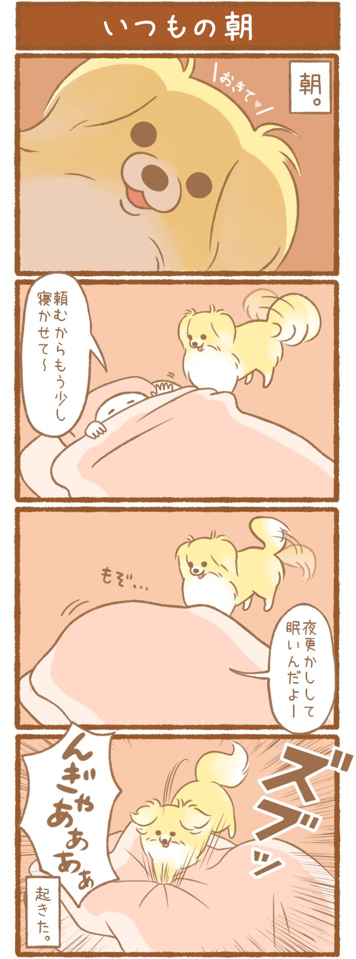 ただの犬好きです。第81話 いつもの朝 