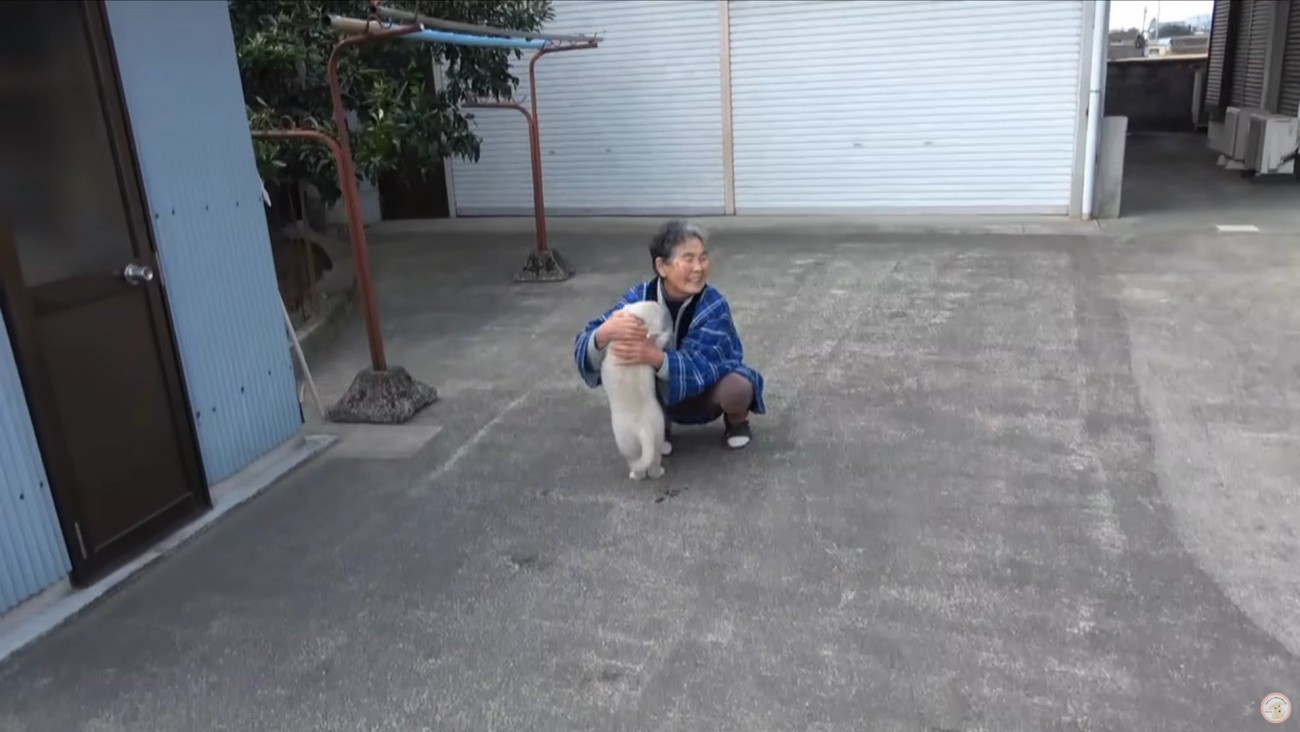 微笑ましい光景に涙…