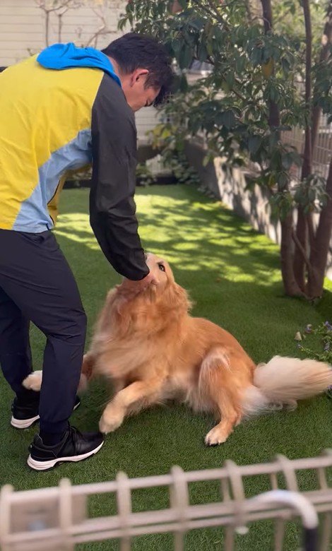 そら君とブリーダーさんの再会5