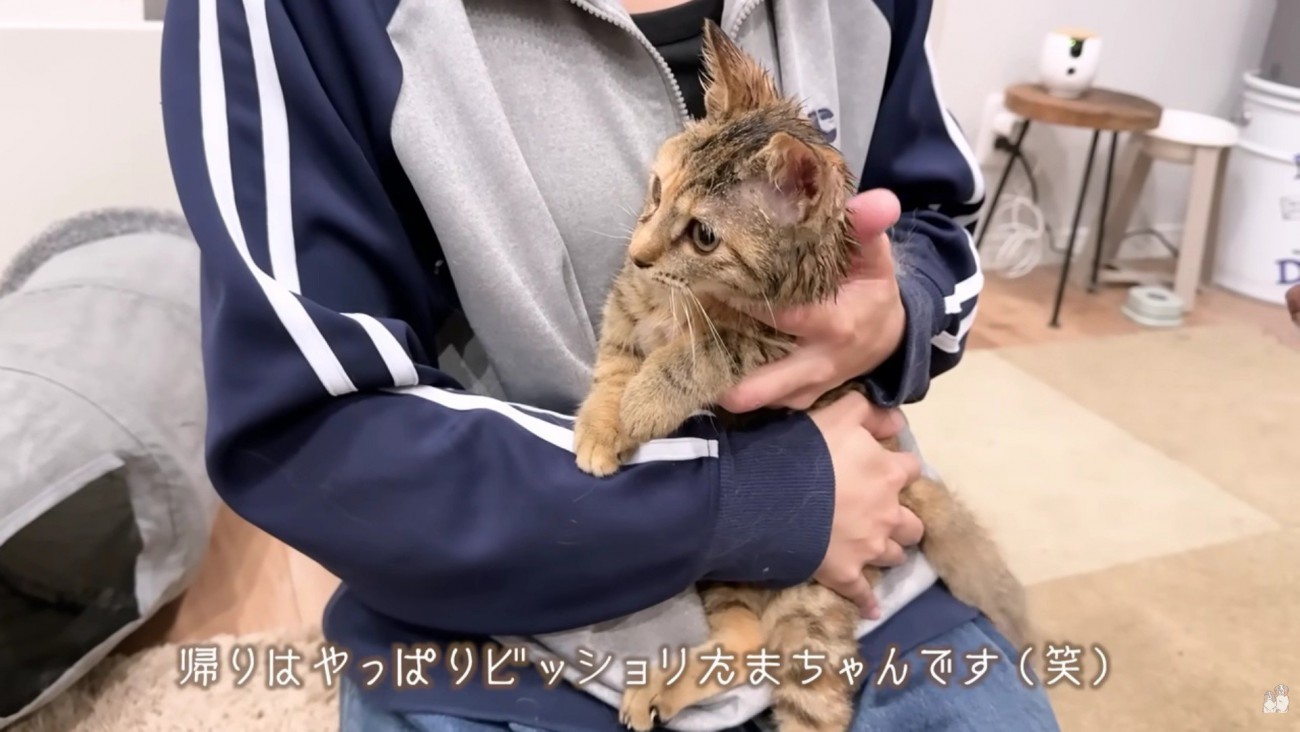 片時も離れない…