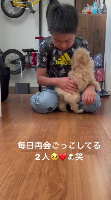 普段からとっても仲良し