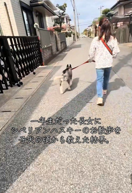 上手に歩けています♪