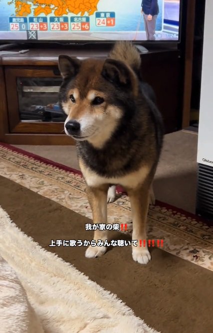 歌い終わったしゅんくん