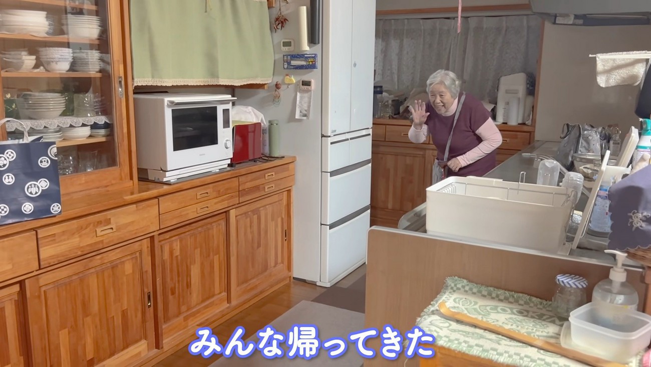 大好きな家族が戻ってきた