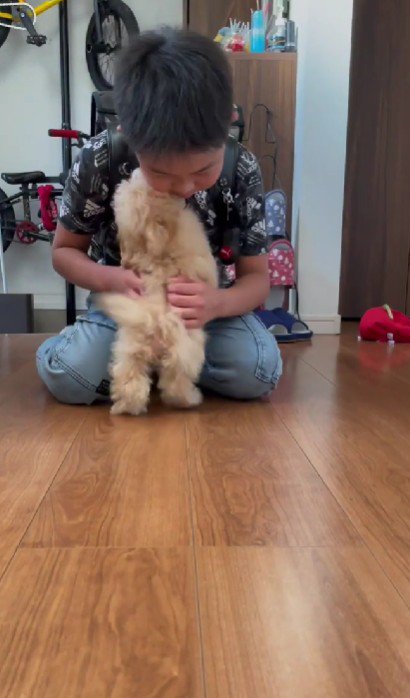 くっきーちゃんも嬉しそう♪