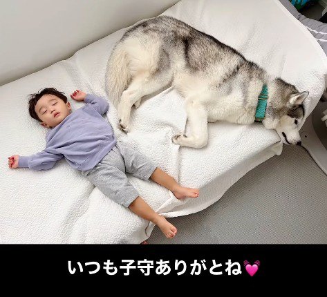 男の子に添い寝する星凪くん8