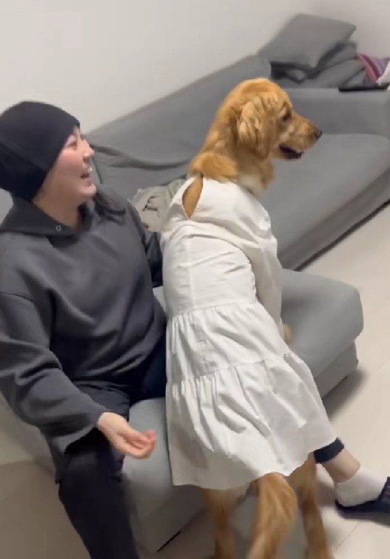 袖も丈もぴったり♡