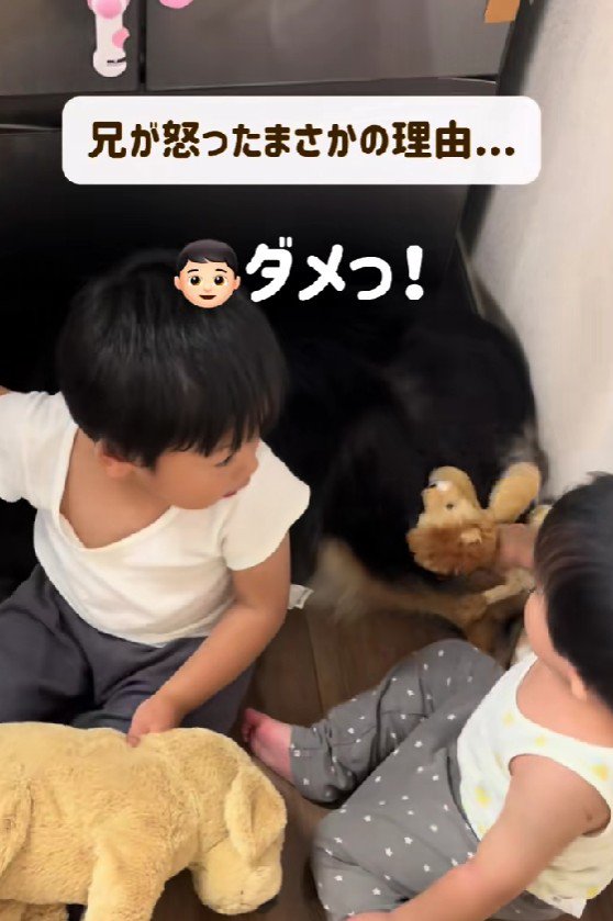 「レアちゃんを叩いちゃダメ」