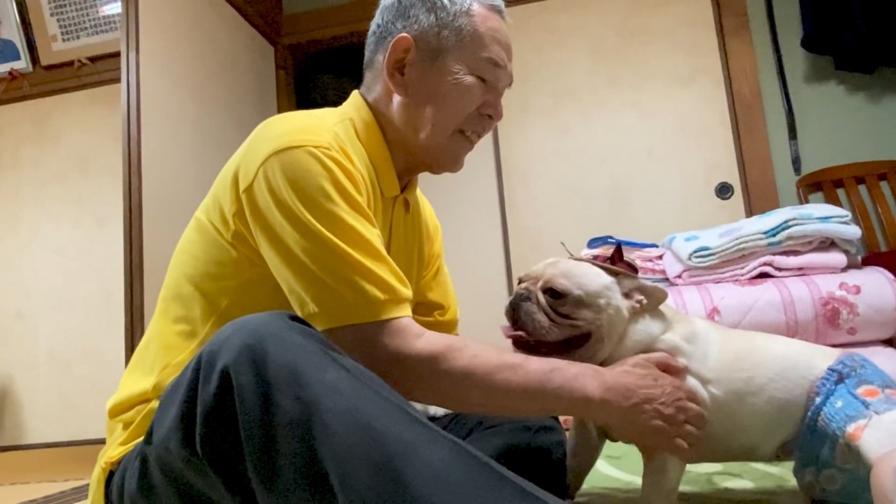 オムツ装着完了！
