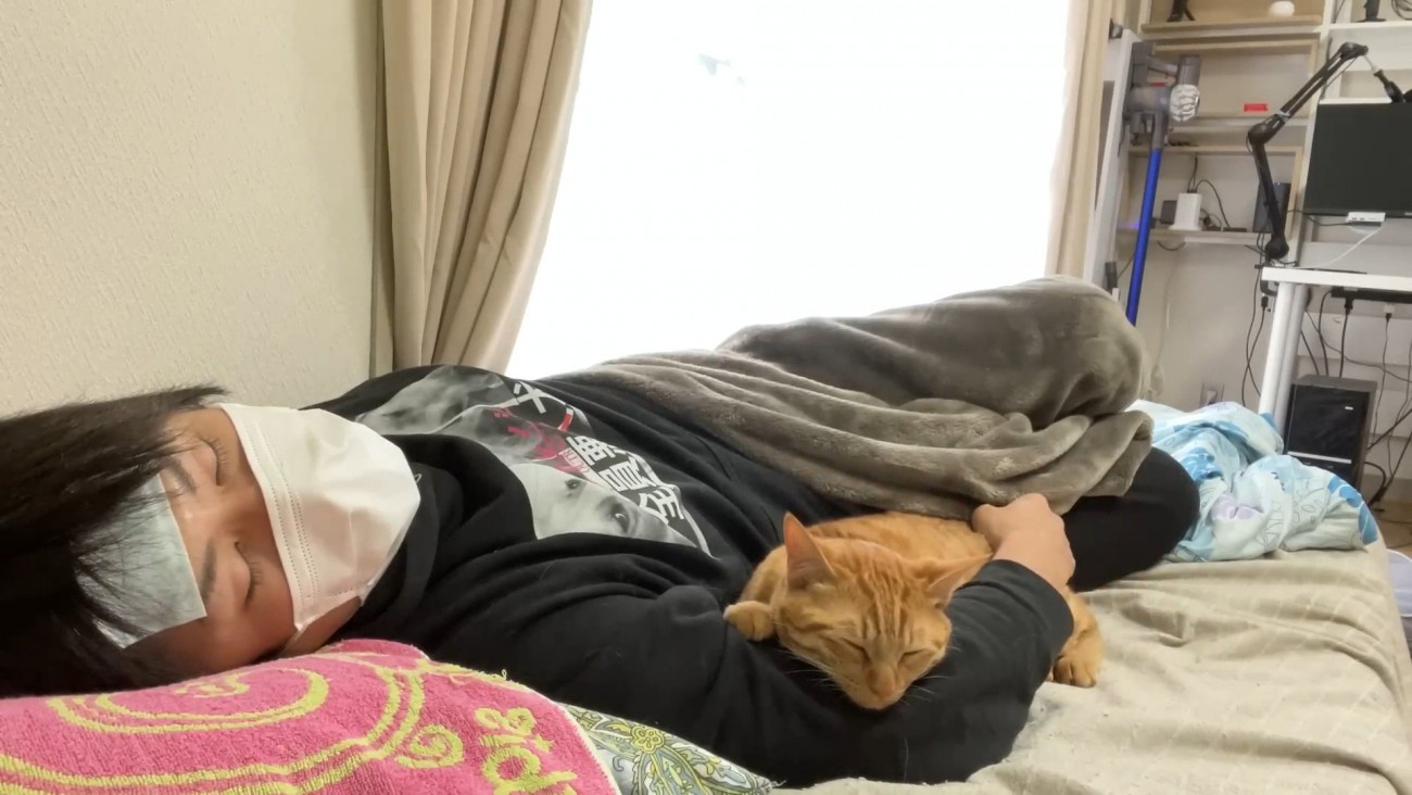 体調不良時のよもぎちゃん＆だいず君の対応⑩