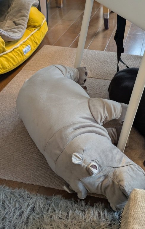 カバのぬいぐるみ