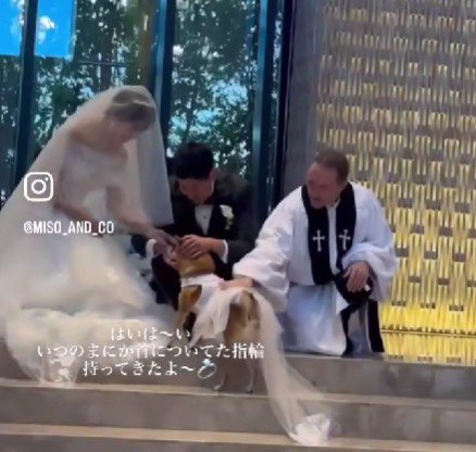 リングを渡せたよ♡