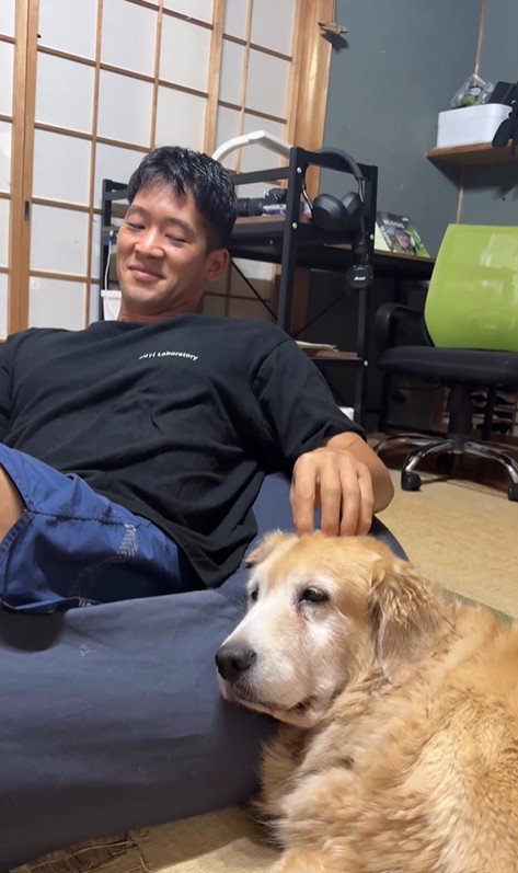 きんちゃんと飼い主さんのやり取り5