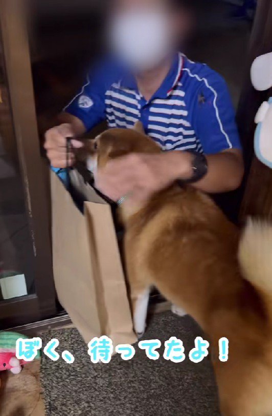 「待ってたよ！！」