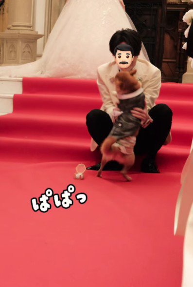 盛大な拍手が…♪