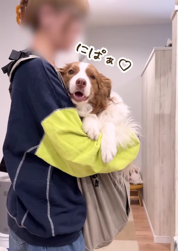 とろける笑顔にホッコリ