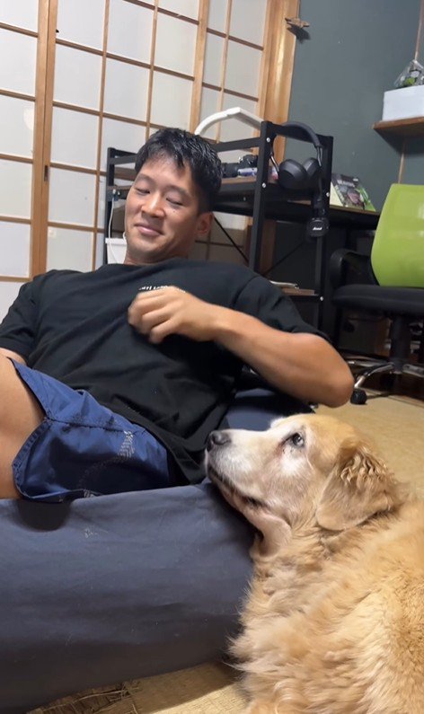 きんちゃんと飼い主さんのやり取り7