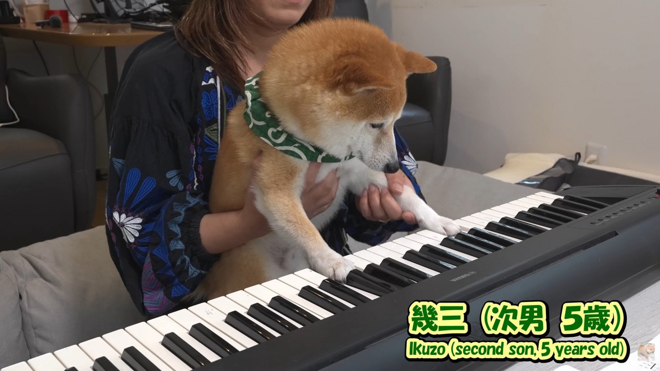 幾三くんは緊張気味？
