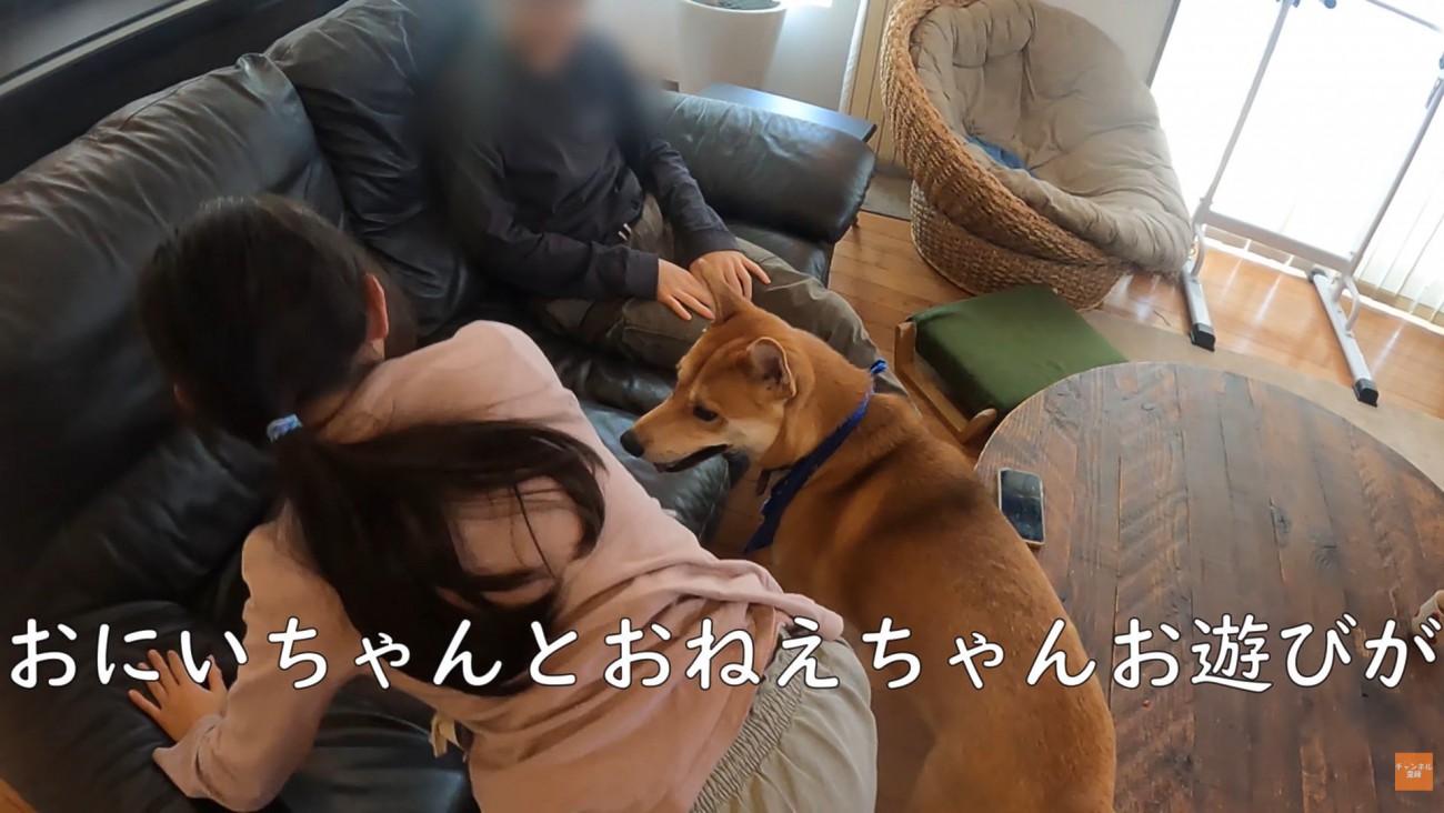 ワンジローくんは心配そう！