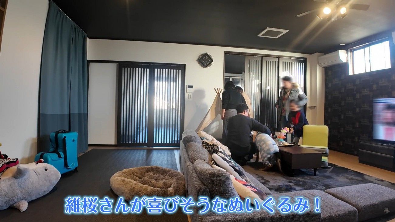 勇気を出しておもちゃをプレゼント