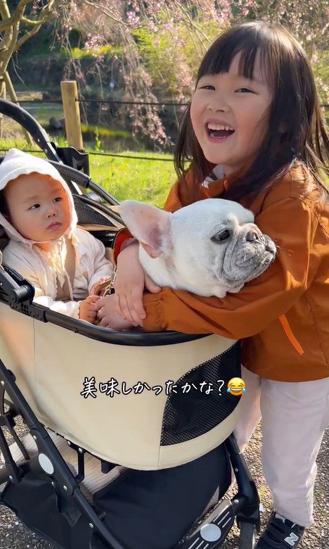 幸せそうな笑顔♪