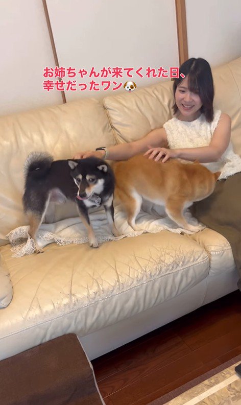 お姉ちゃん帰省時の小春ちゃん＆小太郎くん3