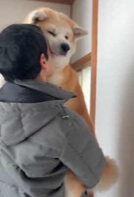 ご満悦のおはるちゃん