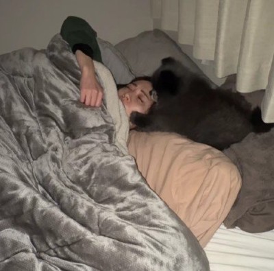 チョンチョンと可愛いアピール