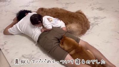 一体化して夢の中へ…