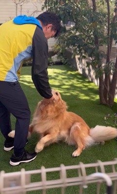 そら君とブリーダーさんの再会5