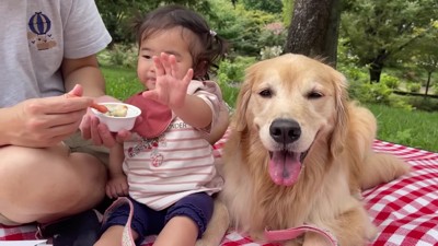 ほのちゃんがランチ