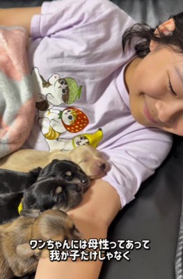 愛溢れる光景に涙…